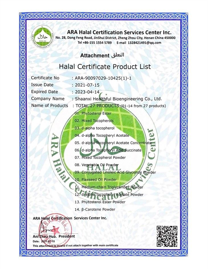 Plant Sterols Powder